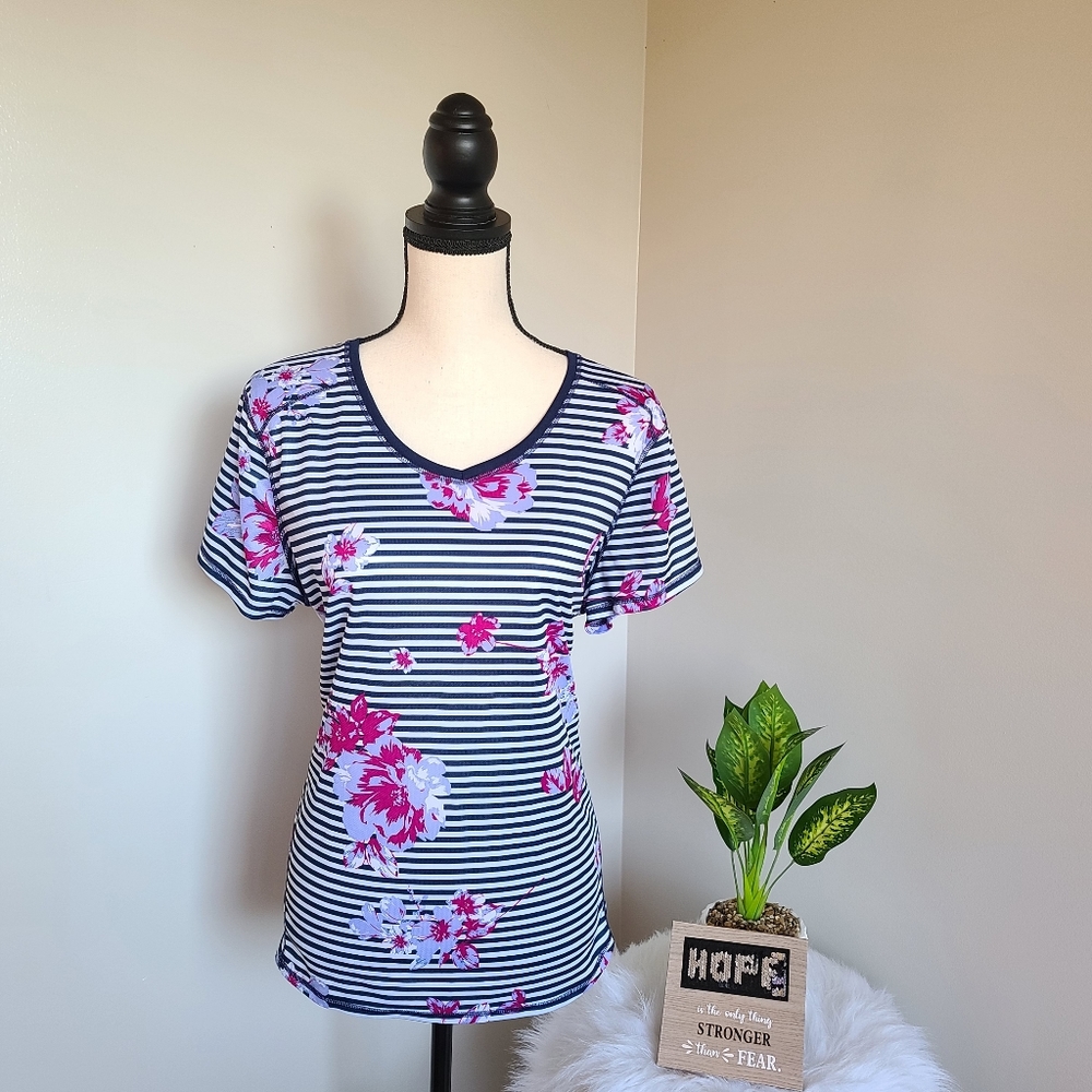 St John's Bay Floral Active Quick Dri